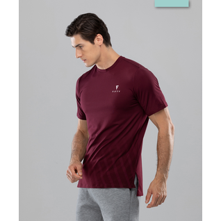 Мужская спортивная футболка Fifty Balance Fa-mt-0105, бордовый размер L