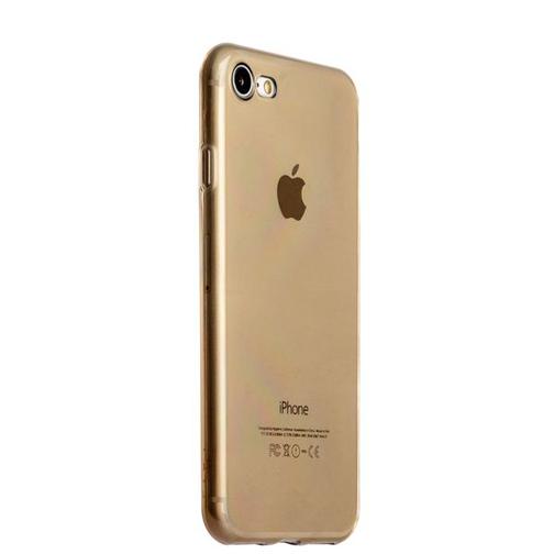 Чехол силиконовый для iPhone SE (2020г.)/ 8/ 7 (4.7) супертонкий в техпаке (прозрачно-чёрный) Superthin 42533212