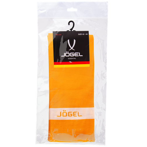 Гетры футбольные Jögel Ja-003, оранжевый/белый размер 28-31 42497337