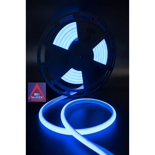Термостойкая светодиодная лента для бань и саун (+100°С, синий, L=5,0м с трансформатором и диммером в комплекте) 37137756