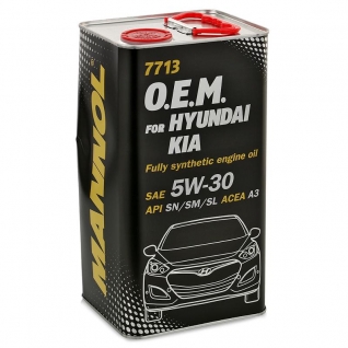 Моторное масло Mannol O.E.M. for Hyundai Kia 5W30 4л