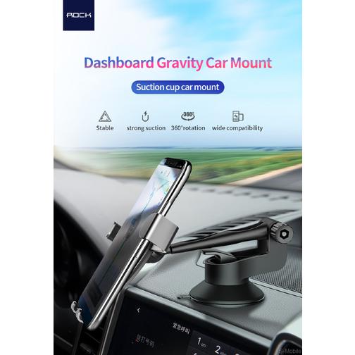 Автодержатель на панель Rock Gravity Dashboard Car Mount silver 42406171 8
