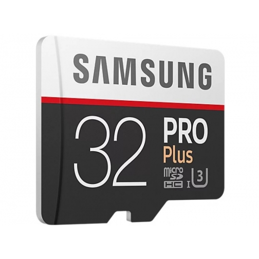 Карта памяти Samsung microSDHC PRO Plus 32Gb UHS-3 90-100MBs Samsung 6823445 2