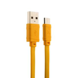 USB дата-кабель Hoco X5 Bamboo USB Type-C (1.0 м) Желтый