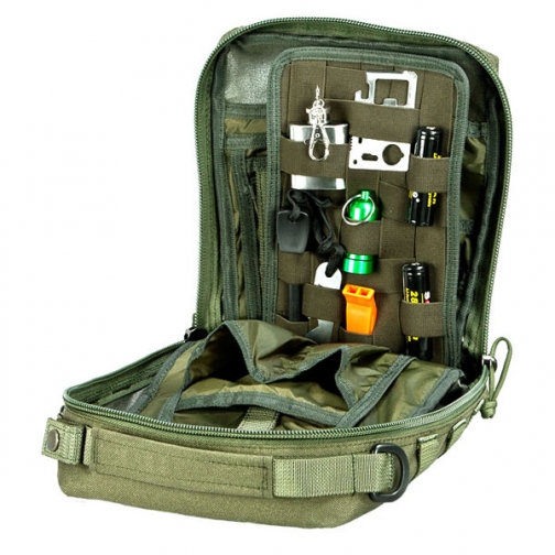 Наплечная сумка Kiwidition Wapi, зелёная 37687095