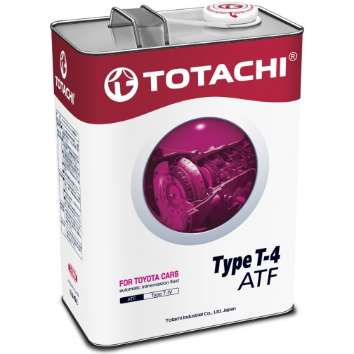 Трансмиссионное масло TOTACHI ATF TYPE T-IV 4л 5920522