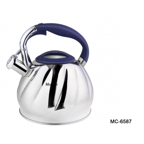 Чайник Mercury из нержавеющей стали, со свистком, 3,5 л 37774762