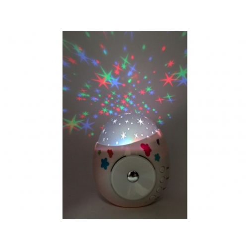Ночник-проектор звездного неба Colibri с игрушкой (звук), 12 см Roxy-Kids 37717885 3
