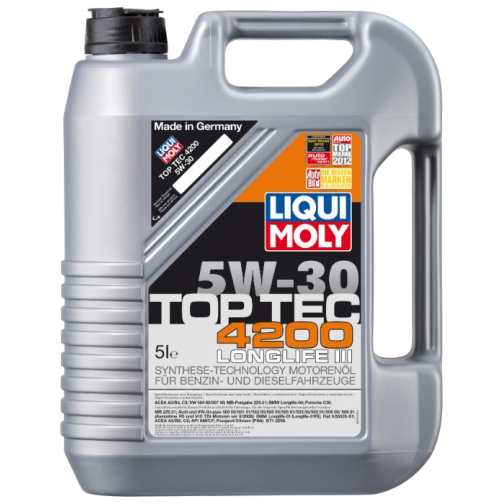 Моторное масло LIQUI MOLY Top Tec 4200 5W-30 5 литров 5927053