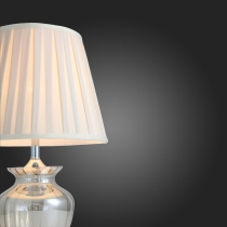 Настольная лампа St Luce Хром/Бежевый E27 1*60W