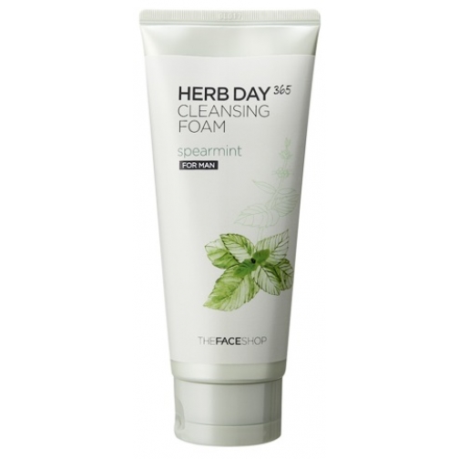 Косметика THE FACE SHOP - Herb Day 365 Пенка для умывания Cleansing Foam Spearmint 2147921