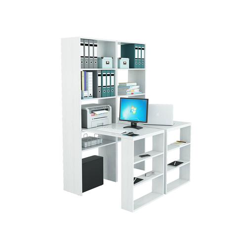Компьютерный стол со стеллажом МФ Мастер 2 шт. Рикс-4 + 2 шт. Рикс-5 42743361 5