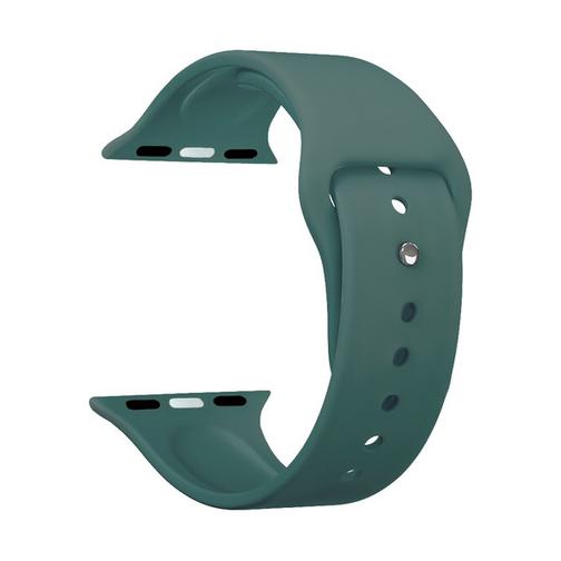 Ремешок силиконовый Deppa Band Silicone D-47133 для Apple Watch 44мм/ 42мм Зеленый 42534145
