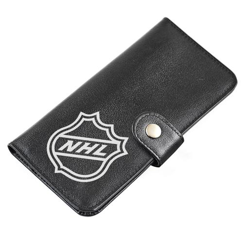 Клатч на кнопке мини с обработанными краями NHL, черный 42783857 2