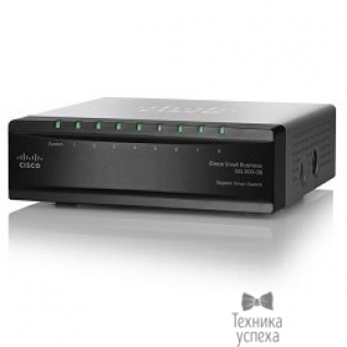 Cisco SB Cisco SB SLM2008T-EU SG 200-08 коммутатор с 8 портами Gigabit Smart Switch