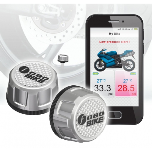 Система контроля давления и температуры в шинах Fobo Bike (для мотоцикла) 833069