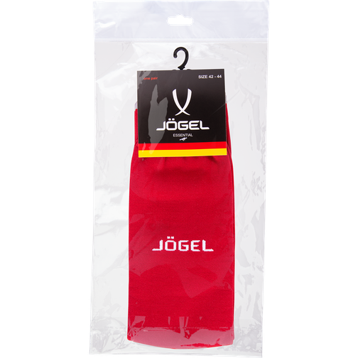 Гетры футбольные Jögel Essential Ja-006, красный/серый размер 42-44 42222636 4