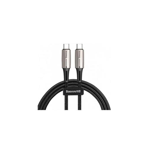 USB дата-кабель Baseus Water Drop-shaped Lamp Type-C cable for Type-C (CATSD-J01) (1м) Черный 42832892