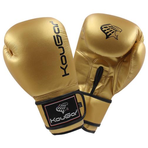 Перчатки боксерские Kougar Ko600-14, 14oz, золото 42405771