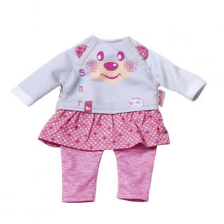 Одежда для куклы Zapf Creation Zapf Creation my little Baby born 823-149 Бэби Борн Комплект одежды для дома, 32 см
