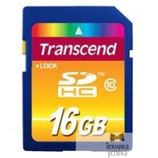 Transcend SecureDigital 16Gb Transcend TS16GSDHC10 SDHC Class 10