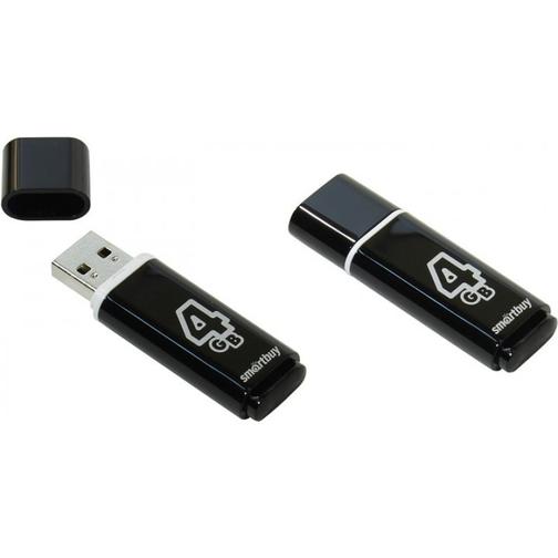 Флеш-накопитель USB 4GB Smart Buy Glossy 42191104 4