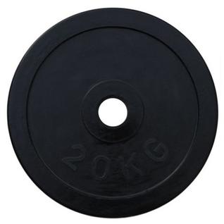 Alex Диск олимпийский обрезиненный черный 20 кг RCP11-20