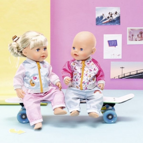 Одежда для кукол Baby Born - Штанишки и кофточка для прогулки Zapf Creation 37726789 2