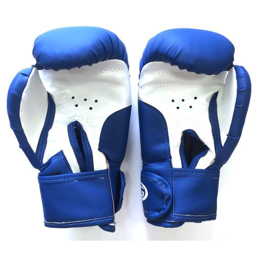 Перчатки боксерские Realsport 8 унций, синий 42220930 1