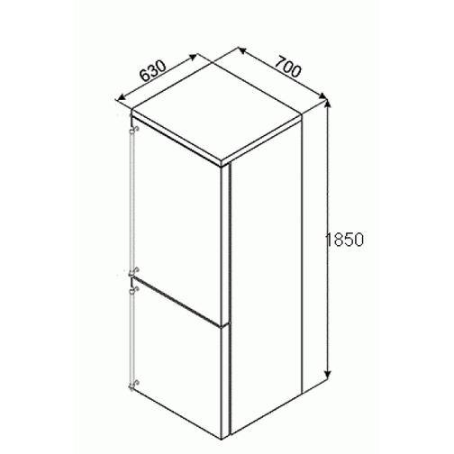 Холодильник Kuppersberg NRS 1857 BOR Bronze 40063147 4