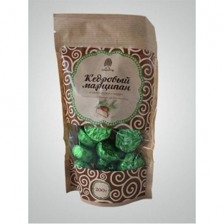 Оригинальные конфеты ручной работы "Кедровый марципан" Сибирский кедр