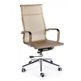 Кресло офисное/Хельмут/(bronze) сталь + хром/бронзовая сетка NORDEN Chairs
