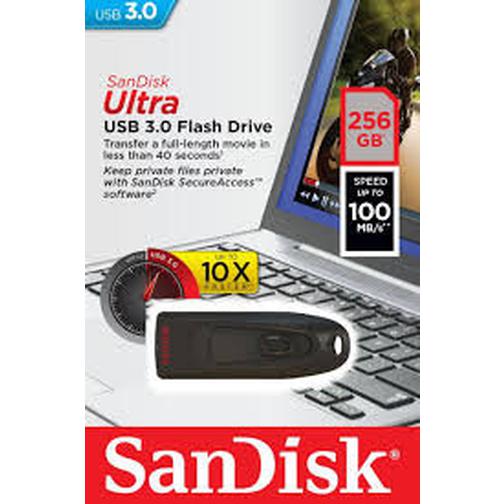 Флэш накопитель USB 3.0 Flash SanDisk Ultra 256 ГБ 42190642
