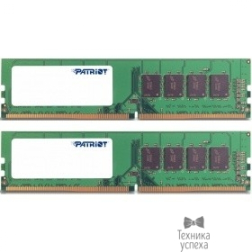 Patriot Patriot DDR4 DIMM 8GB Kit 2x4Gb PSD48G2400K PC4-19200, 2400MHz 6869626