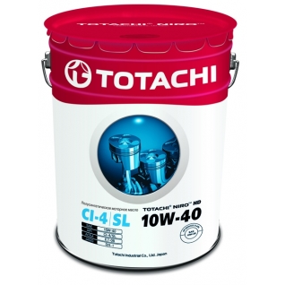 Моторное масло TOTACHI NIRO HD API CI-4/SL 10W40 19л