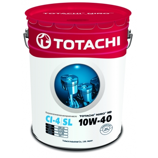 Моторное масло TOTACHI NIRO HD API CI-4/SL 10W40 19л 5920378