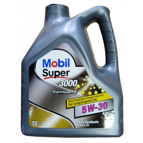 MOBIL Масло моторное Super 3000 Formula FE 5w30 синт. (4л) 4952189