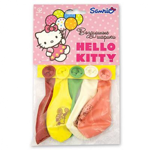 Набор шариков Hello Kitty, 30 см, 5 шт. Belbal 37706004 6