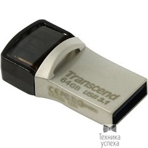 Transcend Transcend USB Drive 64Gb JetFlash 890 TS64GJF890S USB 3.0/3.1 + Type-C 36995053