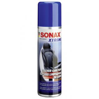 sonax xtreme leather care foam - пенный очиститель кожи, 250мл