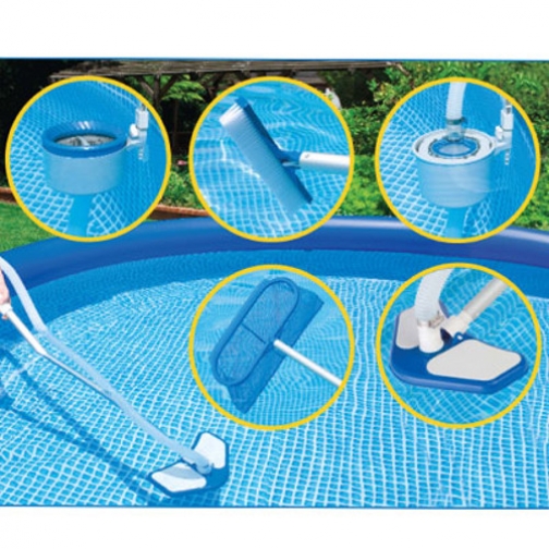 Надувной бассейн с насосом-фильтром и аксессуарами Easy Set Intex 37711710 3