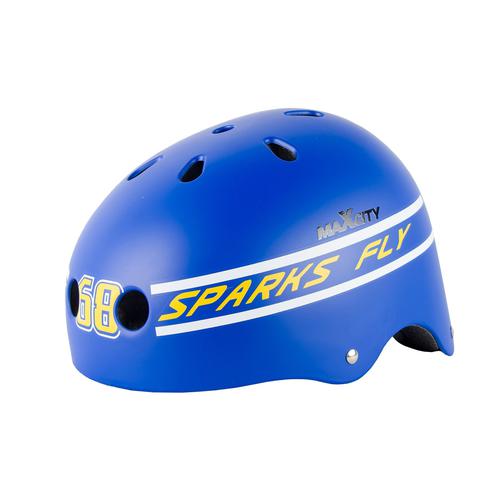 Ролик. шлем Maxcity Roller Stike, голубой размер M 42220731 3