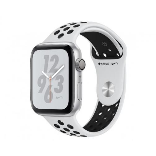 Часы Apple Watch Nike+ Series 4 GPS 40mm Silver Aluminum Case with Pure Platinum/Black Nike Sport Band MU6H2 42301627