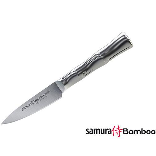 Нож кухонный стальной овощной Samura BAMBOO 42882922 4