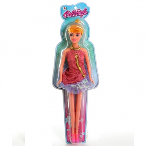Кукла Calleigh в коротком платье, 29 см. Shenzhen Toys 37720428