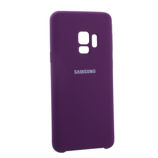 Чехол-накладка силиконовый Silicone Case для Samsung S9 фиолетовый 42304651