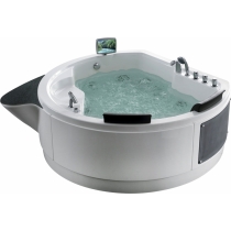 Акриловая ванна Gemy с гидромассажем (G9063 O)