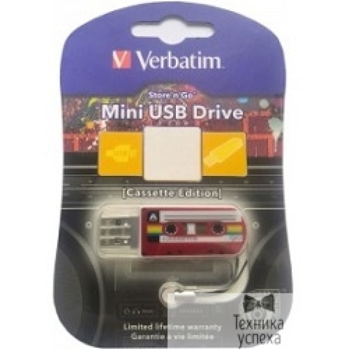 Verbatim Verbatim USB Drive 32Gb Mini Cassette Edition Red 49392 USB2.0 5888969