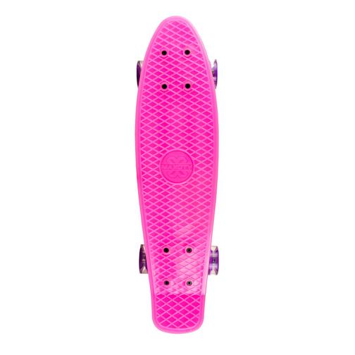 Скейтборд Maxcity Mc Plastic Board Gloss Small, розовый 42220944 4