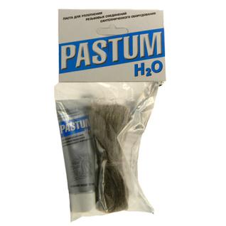Комплект Уплотнительная паста PASTUM 25г H2O вода+ лен 7 г.